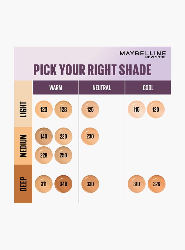 MAYBELLINE NEW YORK Super Stay Lumi-Matte Liquid Foundation - 123 - 35ml
