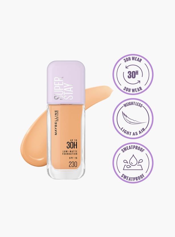 MAYBELLINE NEW YORK Super Stay Lumi-Matte Liquid Foundation - 230 - 35ml