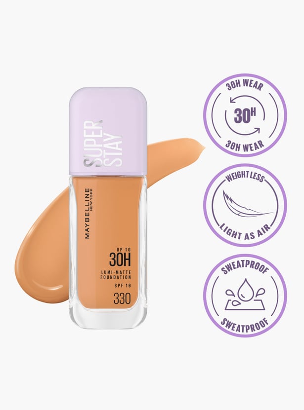 MAYBELLINE NEW YORK Super Stay Lumi-Matte Liquid Foundation - 330 - 35ml