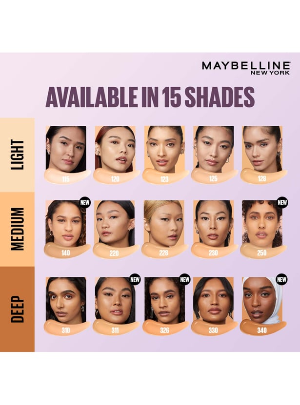 MAYBELLINE NEW YORK Super Stay Lumi-Matte Liquid Foundation - 330 - 35ml