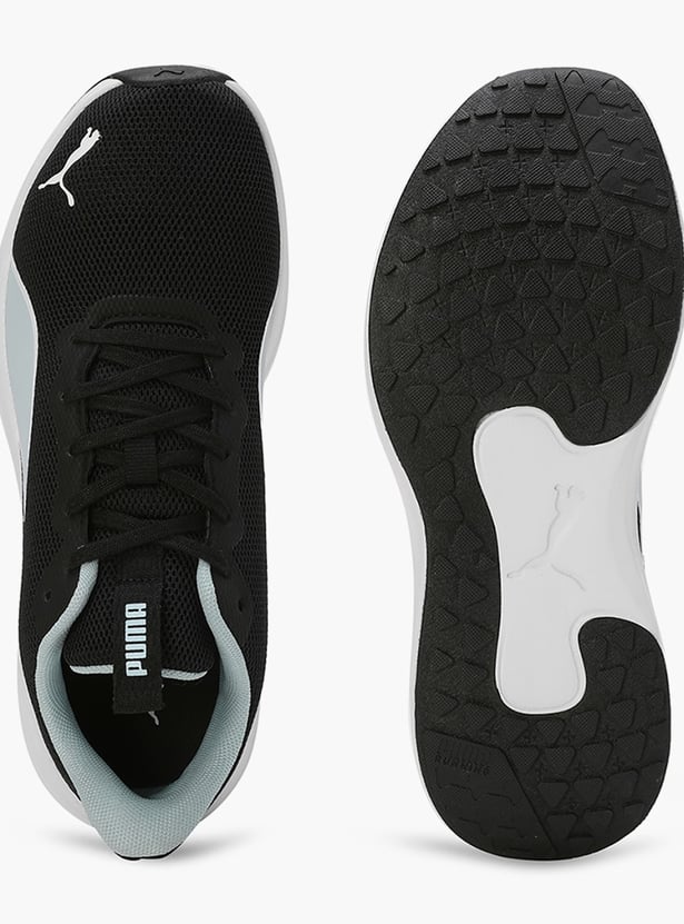 PUMA Women Mesh Panelled Lace-Up Sports Shoes