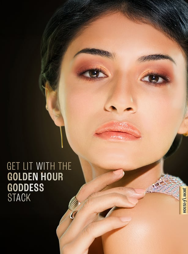 LAKME 9 to 5 Eyeconic Shadow Stack - Golden Hour Goddess - 7g