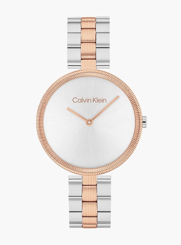 CALVIN KLEIN Gleam Women Analog Watch with Metal Strap - 25100040