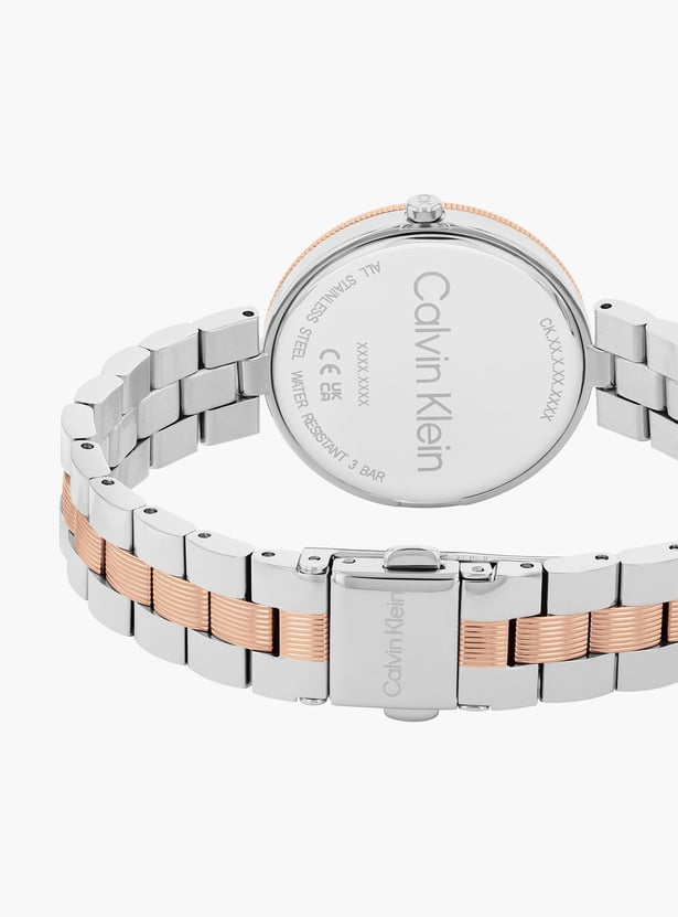CALVIN KLEIN Gleam Women Analog Watch with Metal Strap - 25100040