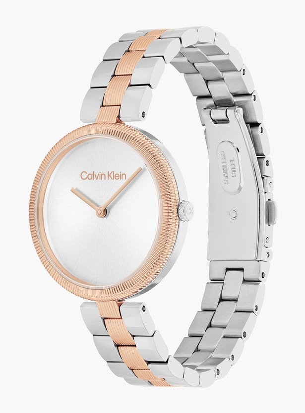 CALVIN KLEIN Gleam Women Analog Watch with Metal Strap - 25100040