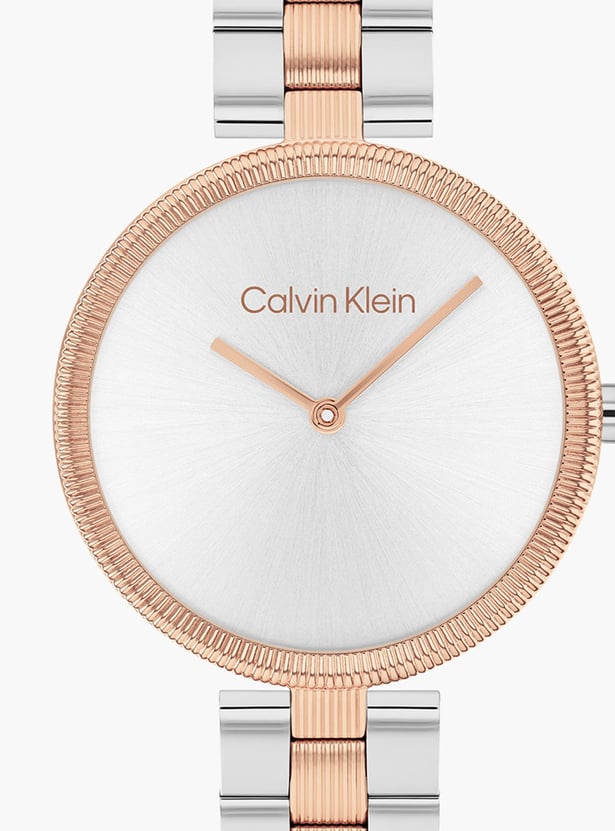 CALVIN KLEIN Gleam Women Analog Watch with Metal Strap - 25100040
