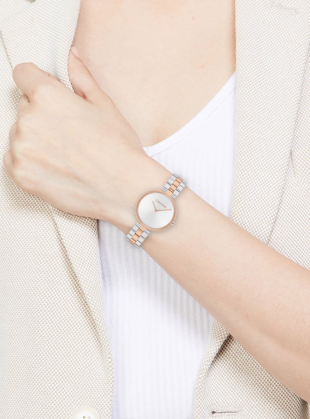 CALVIN KLEIN Gleam Women Analog Watch with Metal Strap - 25100040