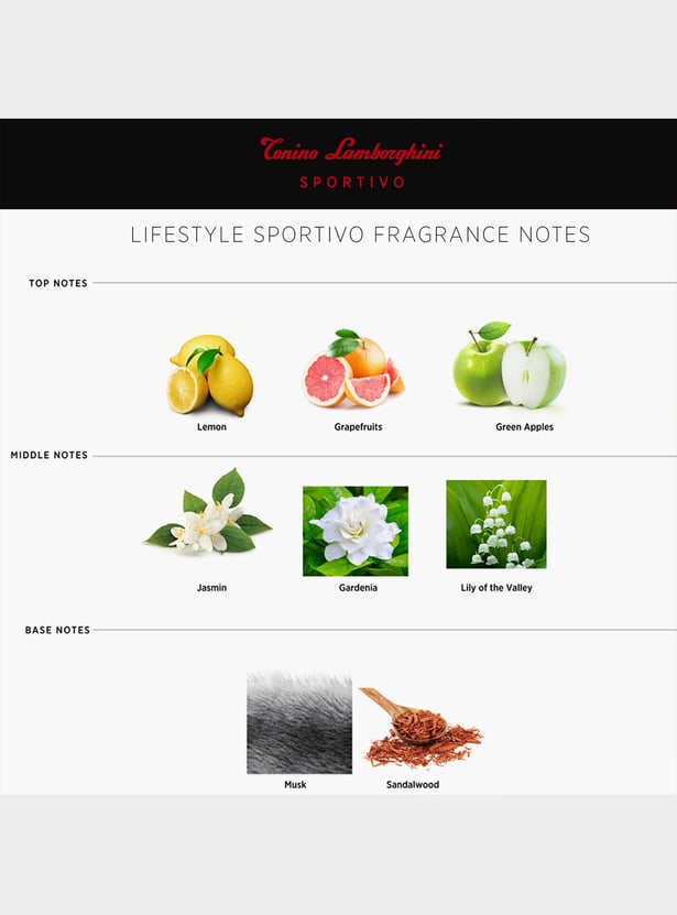 TONINO LAMBORGHINI Sportivo Eau de Toilette - 125ml