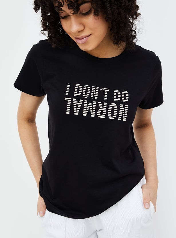 GINGER Women Printed Lounge T-shirt