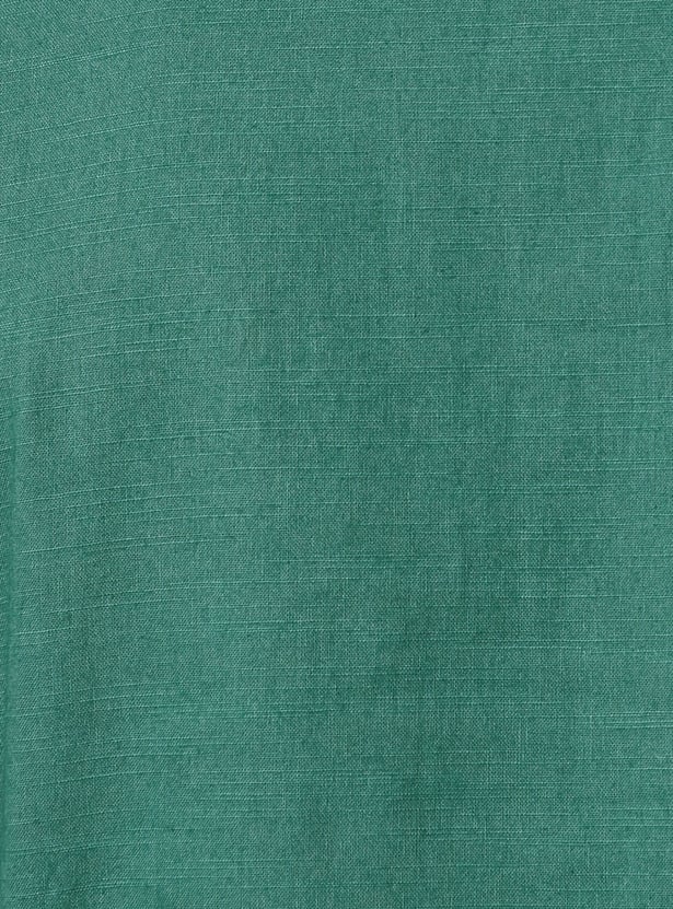 MELANGE Solid Short Kurta