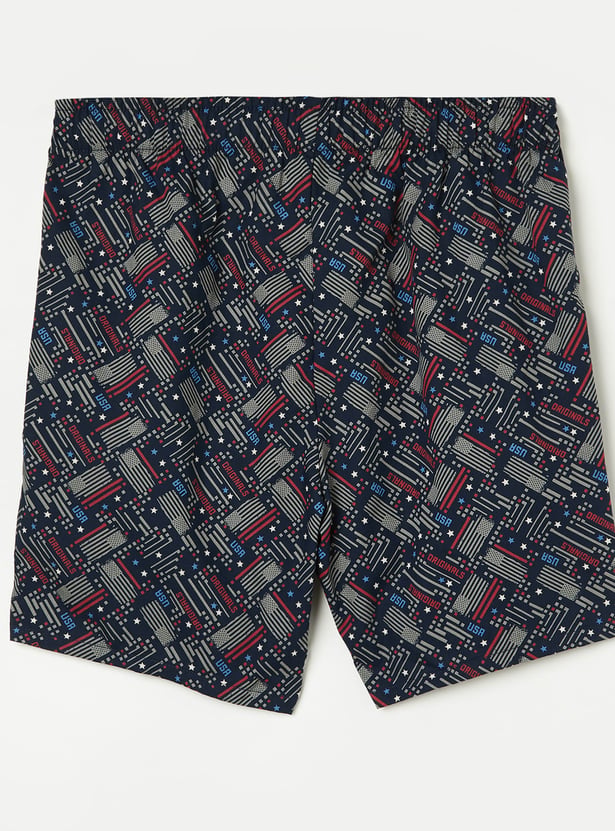 JOCKEY Boys Printed Boxers - Pack of 2