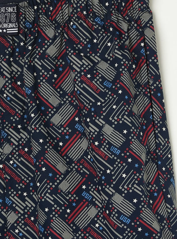 JOCKEY Boys Printed Boxers - Pack of 2