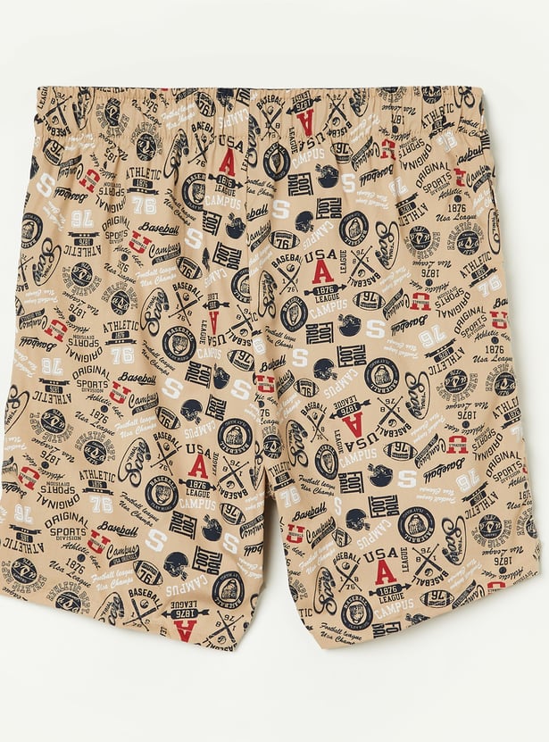 JOCKEY Boys Printed Boxers - Pack of 2
