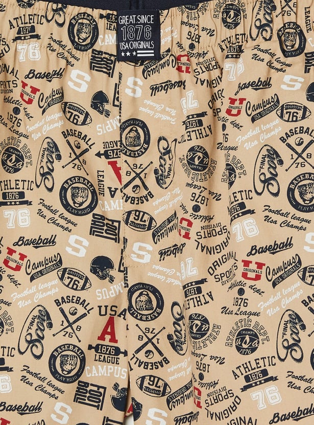 JOCKEY Boys Printed Boxers - Pack of 2