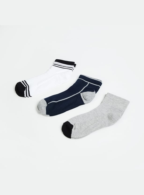 FAME FOREVER Boys Knitted Socks - Pack of 3