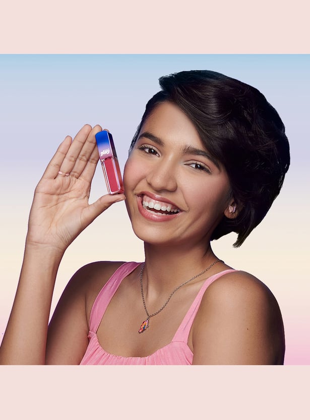 SUGAR Play Power Tinted Lip Gloss - 02 Woke Peach Pink - 2ml