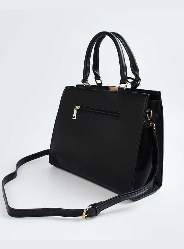 Buy CODE Women Colourblocked Handheld Bag from CODE at just INR 2699.0