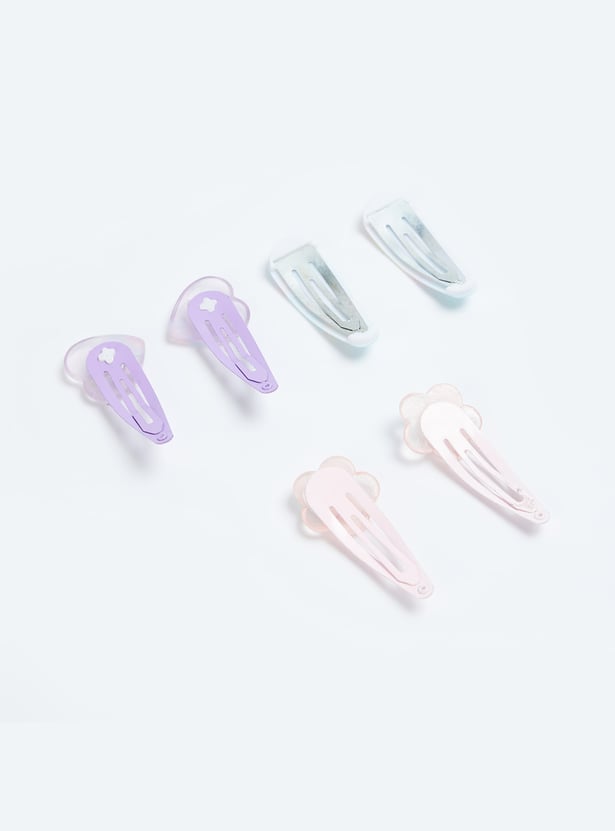 FAME FOREVER Girls Unicorn Assorted Tic Tac Hair Clips - Pack of 6