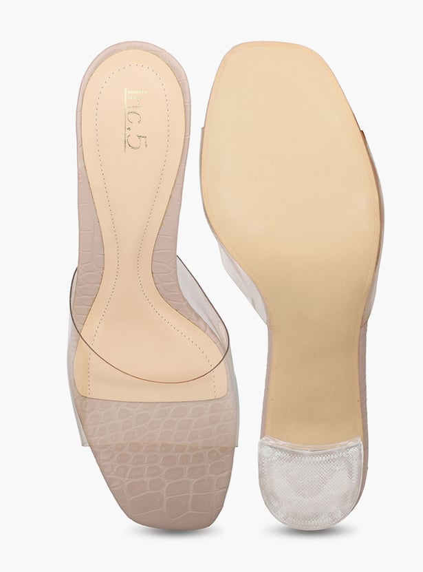 INC.5 Transparent Block Heels