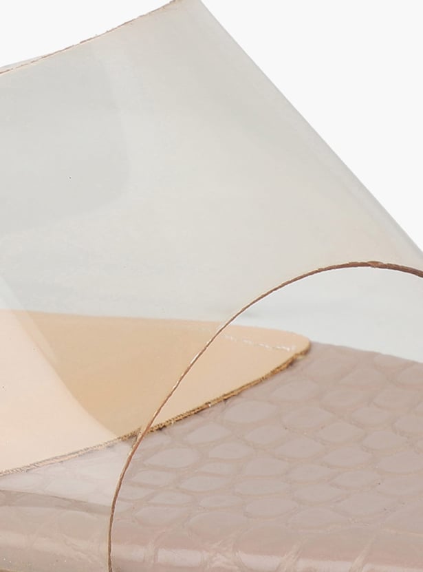 INC.5 Transparent Block Heels