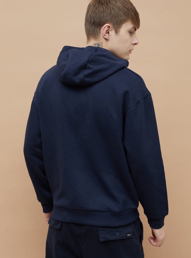 BOSSINI Solid Hooded Sweatshirt