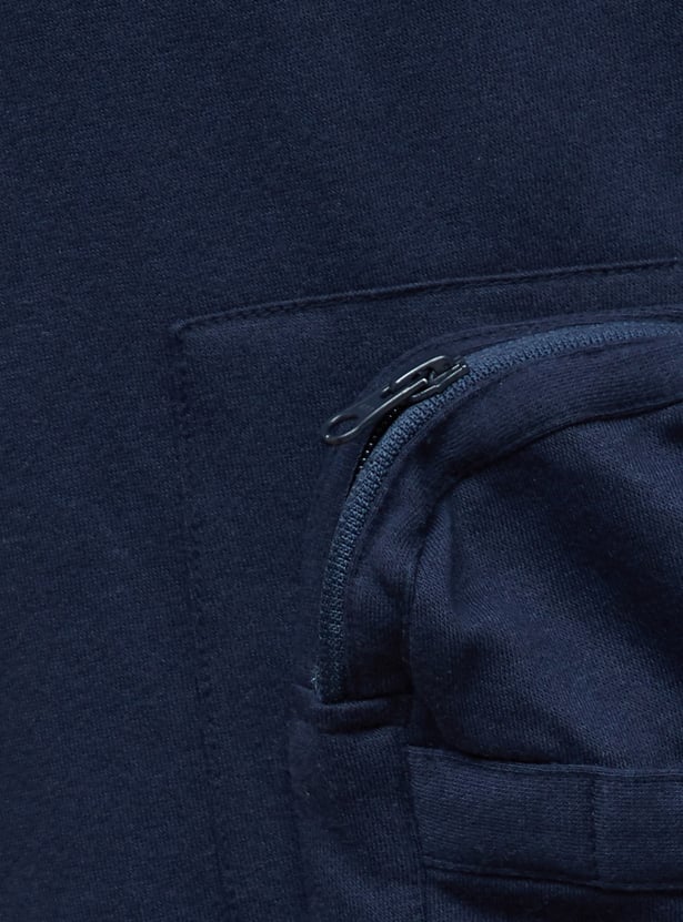 BOSSINI Solid Hooded Sweatshirt