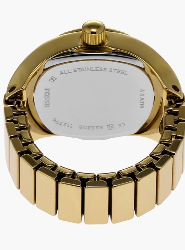 FOSSIL Women Stainless Steel Analog Ring Watch - ES5308
