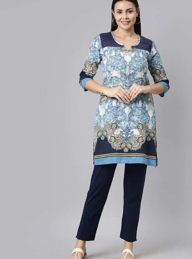 GO COLORS Solid Straight Pants