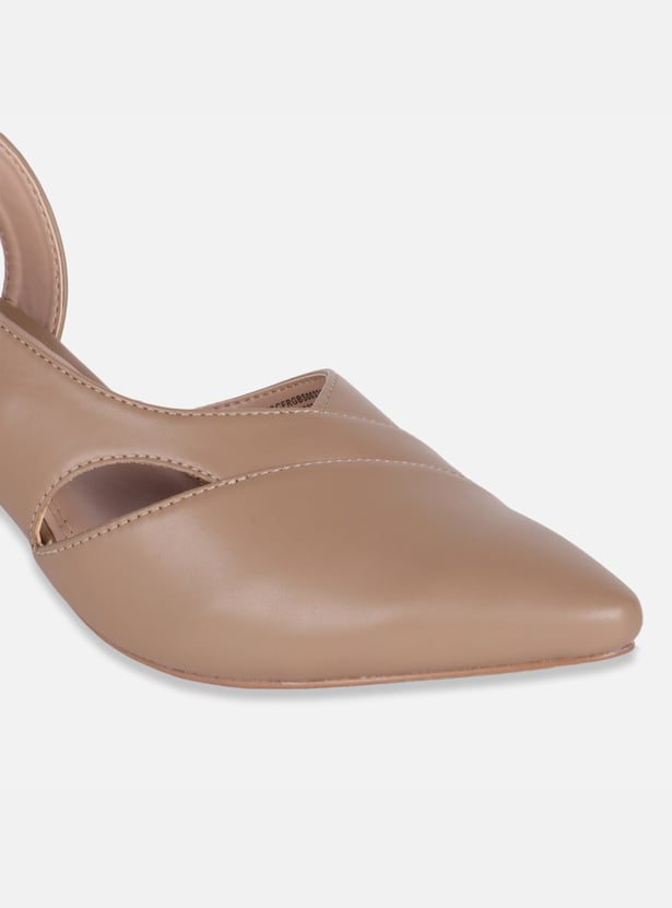 ALLEN SOLLY Women Solid Block Heels