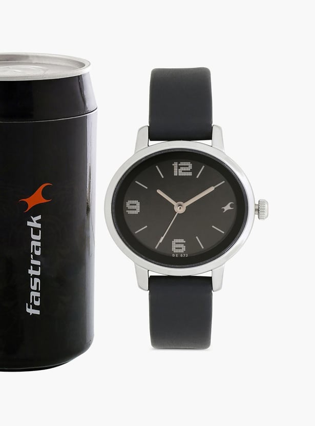 FASTRACK Women Analog Watch with Leather Strap - NS6107SL02