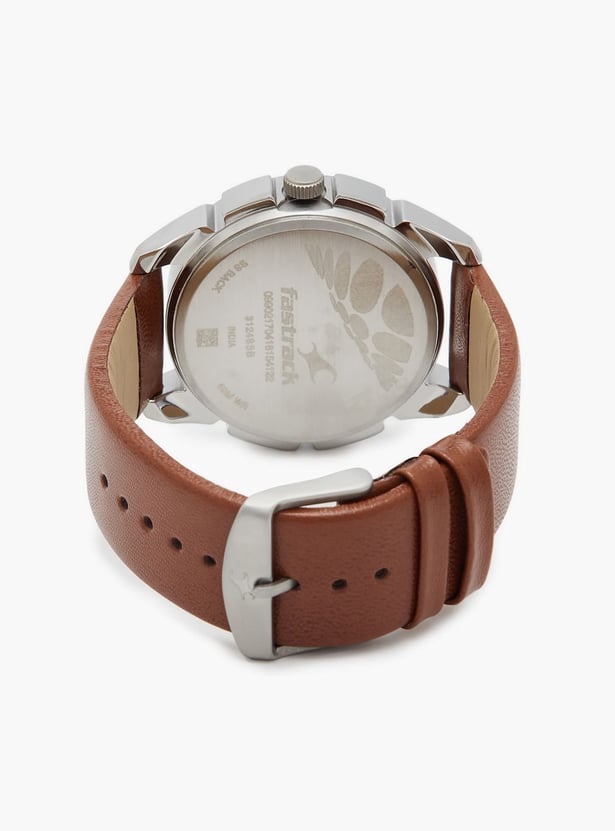 FASTRACK Men Leather Strap Analog Watch - NS3124SL02