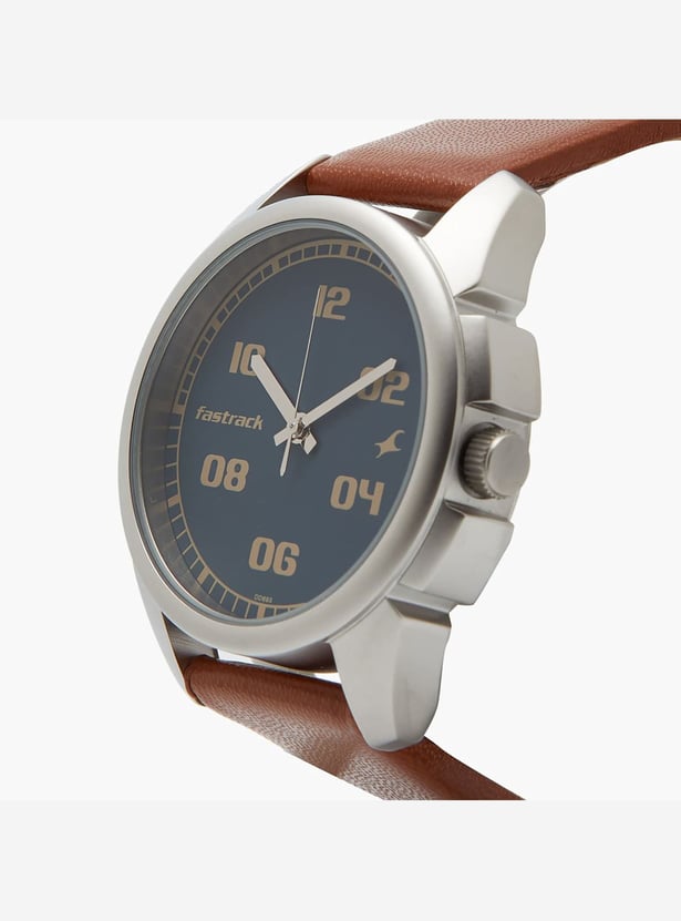 FASTRACK Men Leather Strap Analog Watch - NS3124SL02