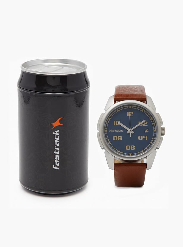 FASTRACK Men Leather Strap Analog Watch - NS3124SL02