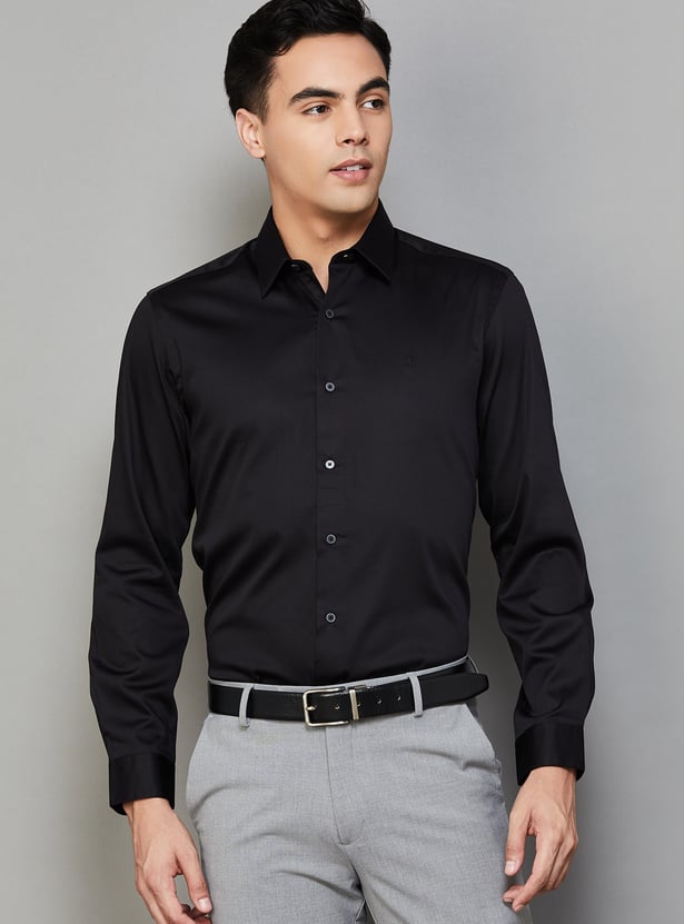 ARROW Solid Slim Fit Formal Shirt