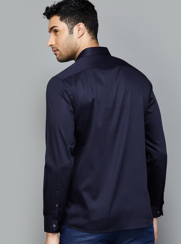 ARROW Men Solid Slim Fit Formal Shirt