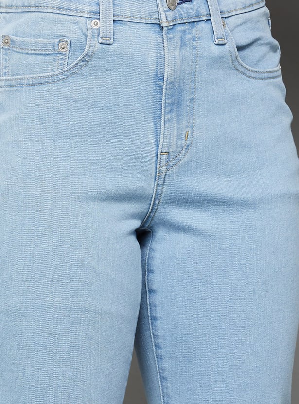LEVI'S Washed Straight Fit Jeans