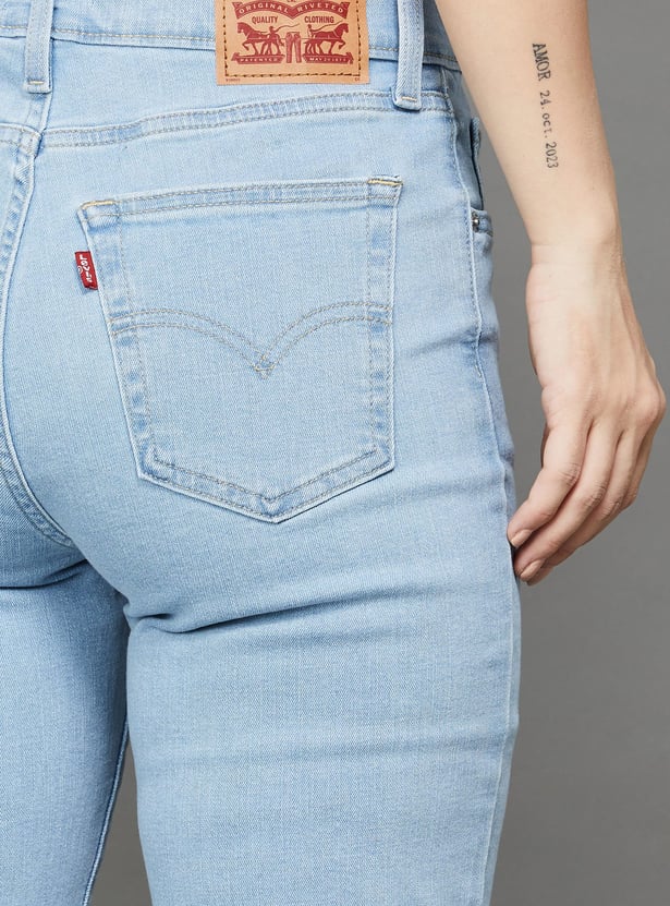 LEVI'S Washed Straight Fit Jeans