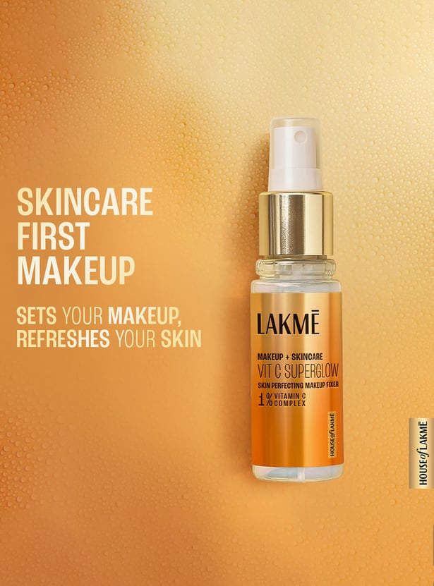 LAKME Vit C Superglow Skin Perfecting Makeup Fixer - 60ml