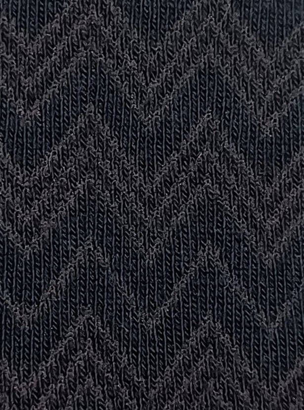 VAN HEUSEN Men Chevron Pattern Ankle-Length Socks