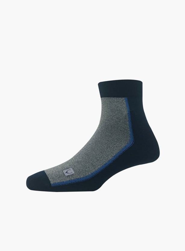 ALLEN SOLLY Men Colourblocked Ankle-Length Socks