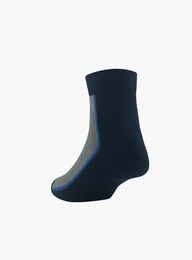 ALLEN SOLLY Men Colourblocked Ankle-Length Socks