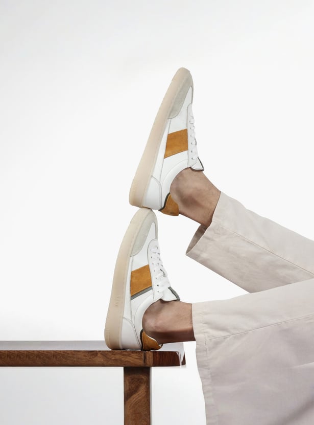 RARE RABBIT Sirius Men Low-Rise Lace-Up Sneakers
