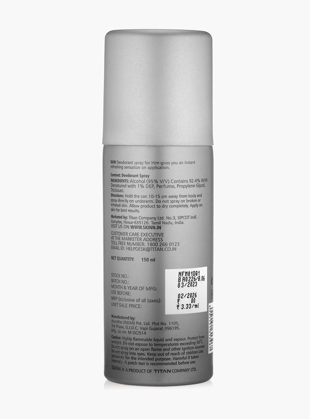 SKINN Premium Deodorant Spray Set - Pack of 3