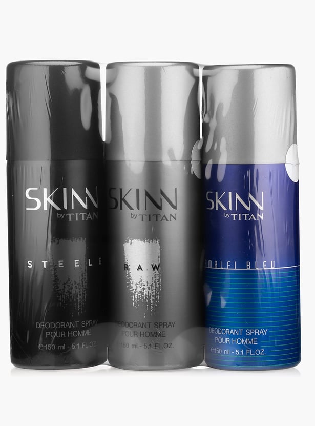 SKINN Premium Deodorant Spray Set - Pack of 3