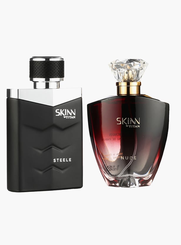 SKINN Nude and Steele Eau de Parfum Gift Set - Pack of 2