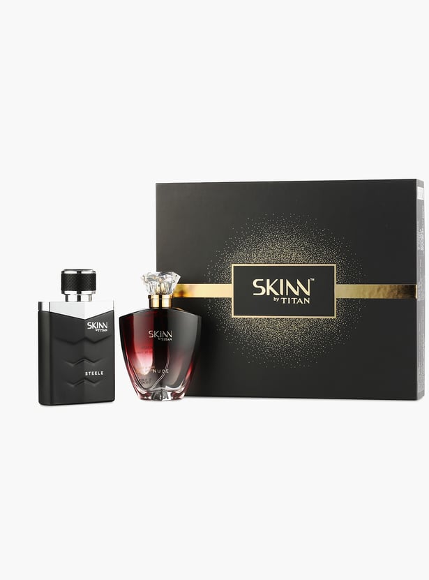 SKINN Nude and Steele Eau de Parfum Gift Set - Pack of 2