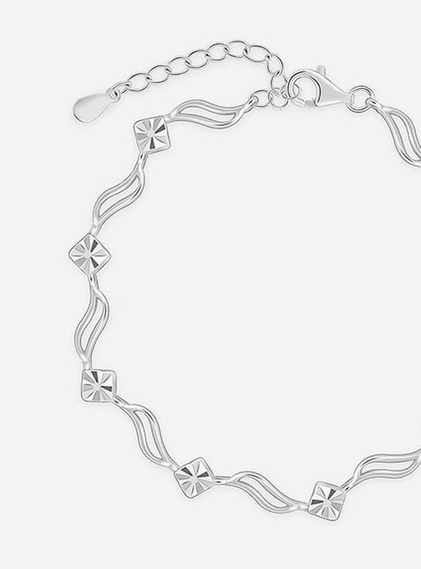 GIVA Sterling Silver Flamboyant Bracelet