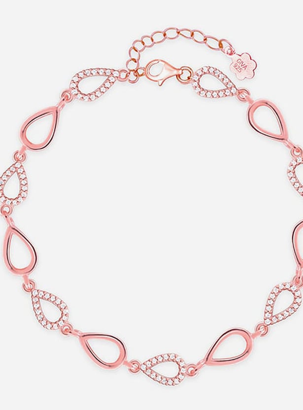 GIVA Sterling Silver Allure Bracelet