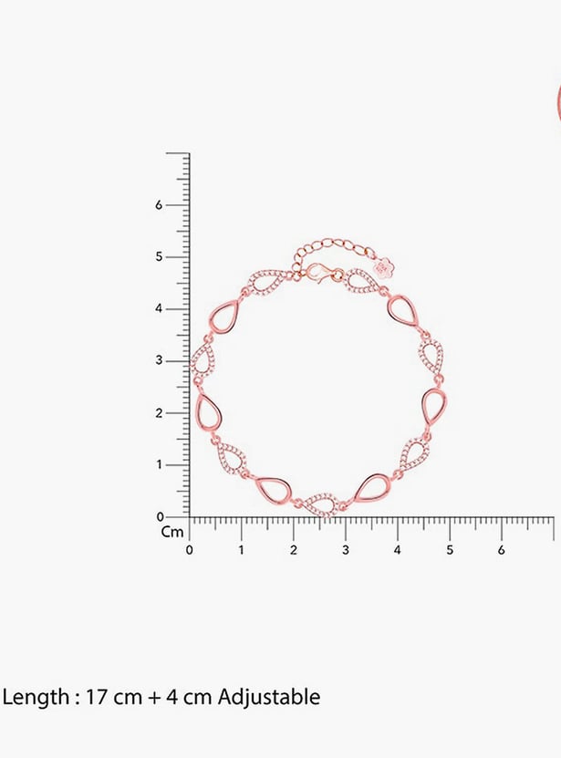GIVA Sterling Silver Allure Bracelet