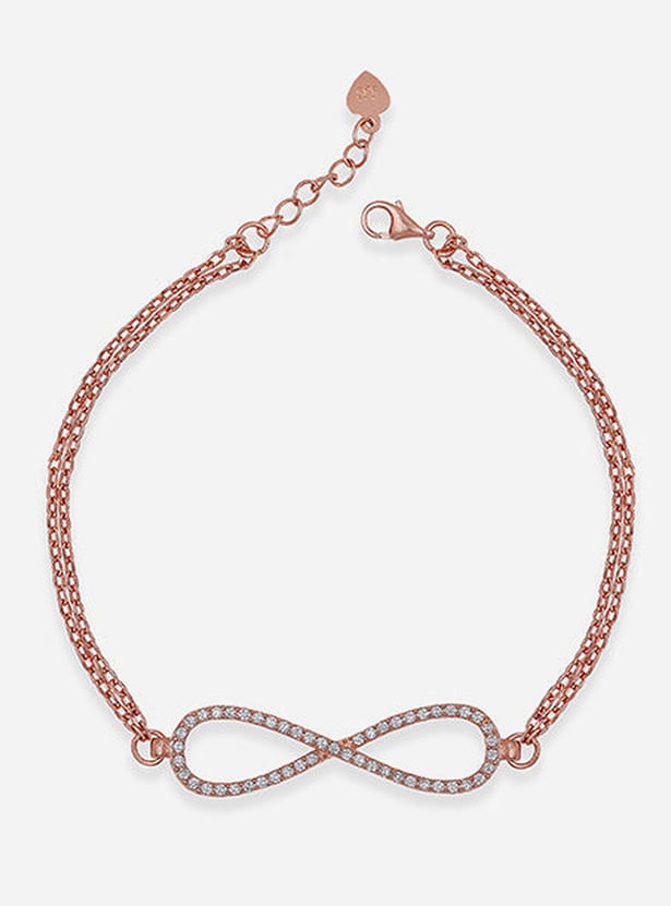 GIVA Sterling Silver Infinity Bracelet